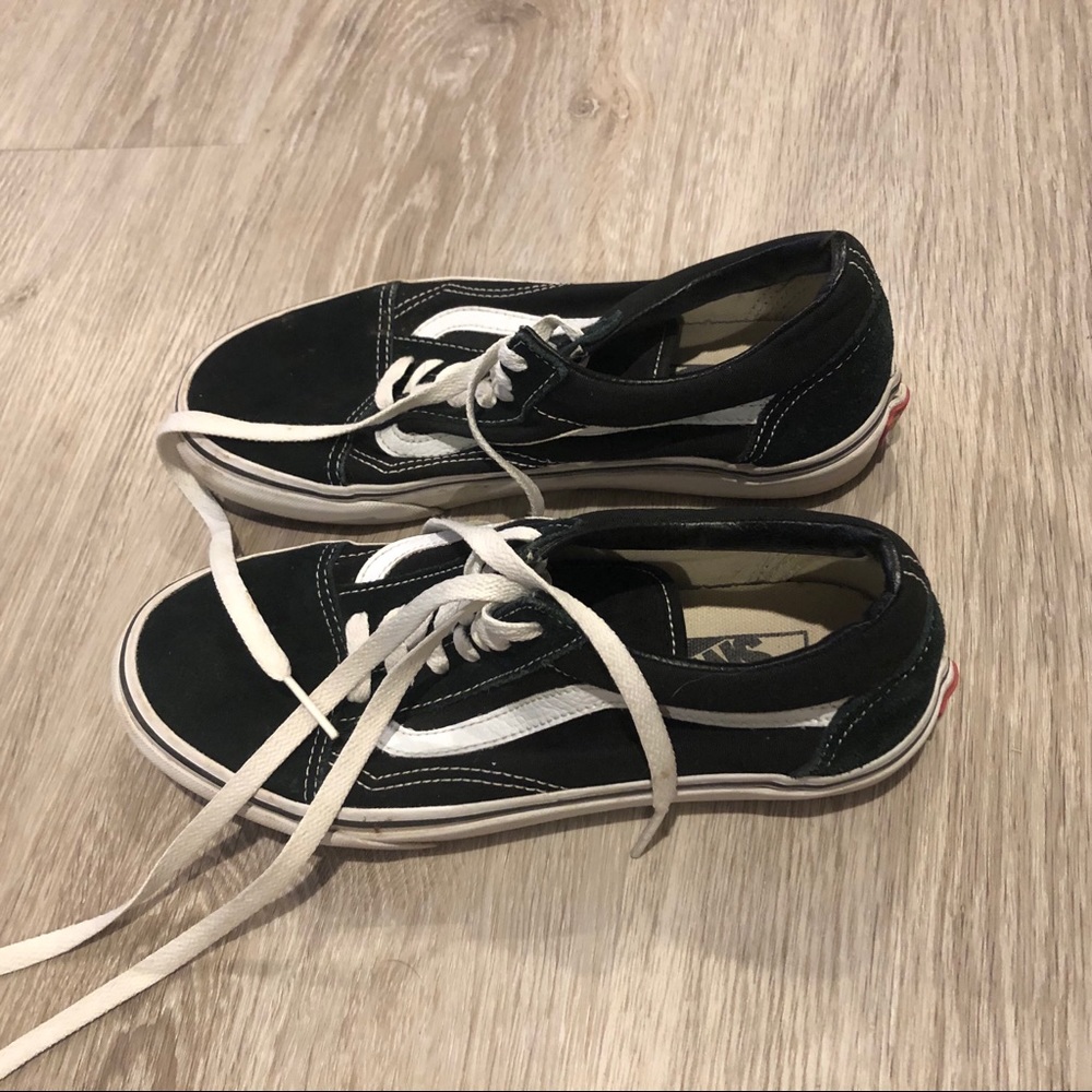 old school lace up vans
